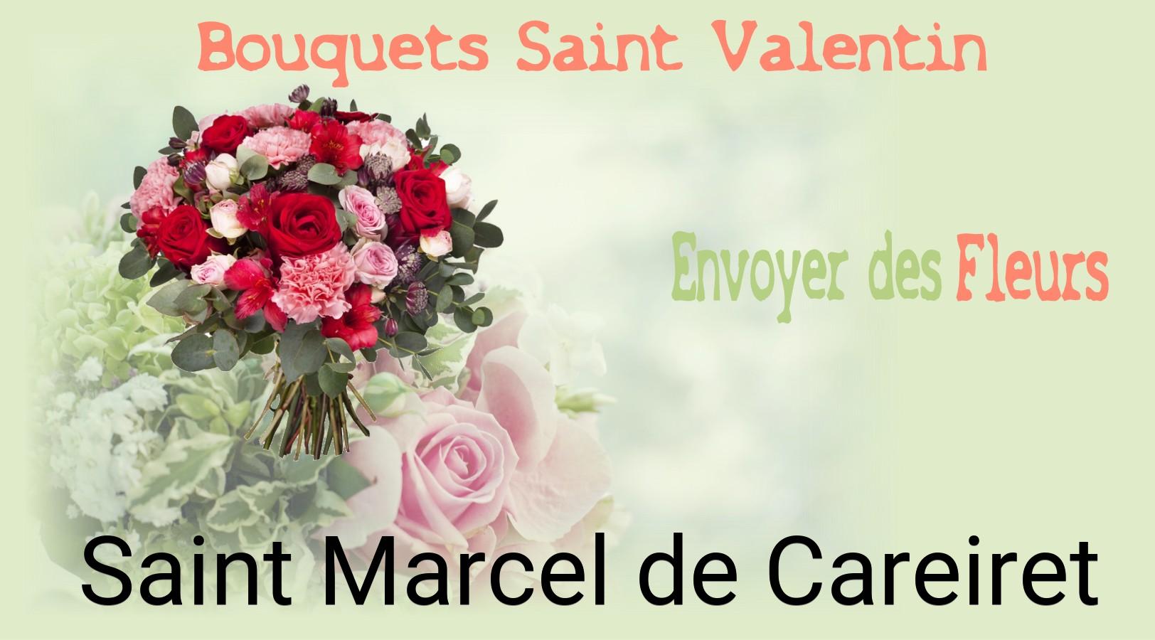 Roses de Saint-Valentin livrées à Saint-Marcel-de-Careiret